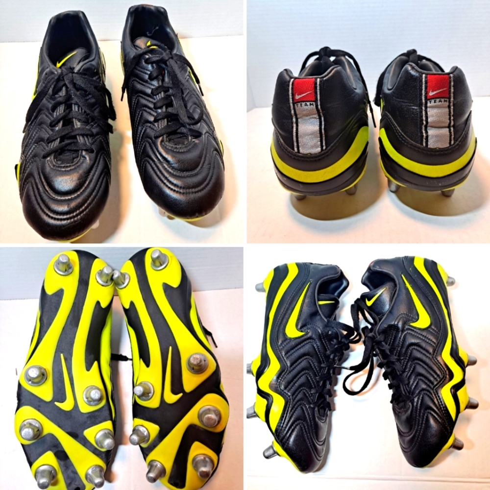 Nike Rugby XV Boot with metal studs. Size U.S.9.5 in great condition.